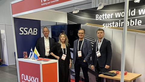 Ruukki Украина представила стальные решения на ReBuild Ukraine 2025 и Recovery Construction Forum 4.0